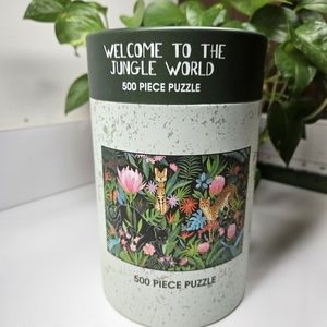 Welcome To The Jungle World Land Mark 500 Piece Puzzle By Modern Expressions